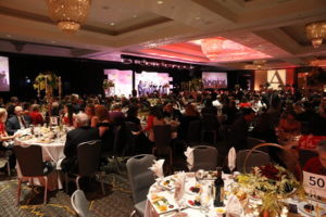 2020 Steer Dinner and Auction ballroom