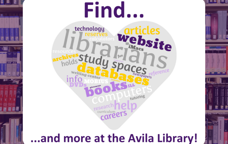 Find...Librarians...and more at the Avila Library!