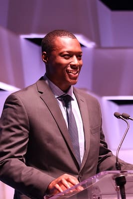 Avila computer science major Chijioke Eguzo