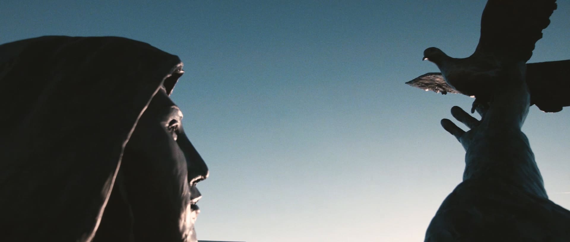 Close up of the statue of St. Teresa of Avila