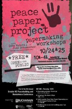 Peace Paper Project Flyer