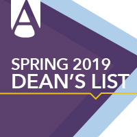 Avila 2019 Deans List Graphic