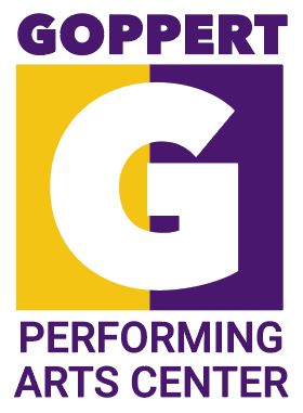 Goppert Performing Arts Center logo