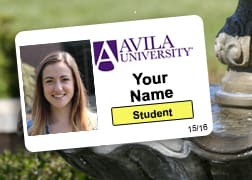 Sample of Avila student ID