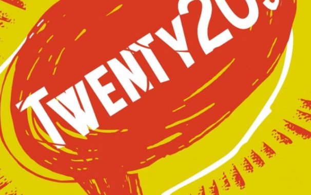 Tight crop of the Twenty-20's theatre poster