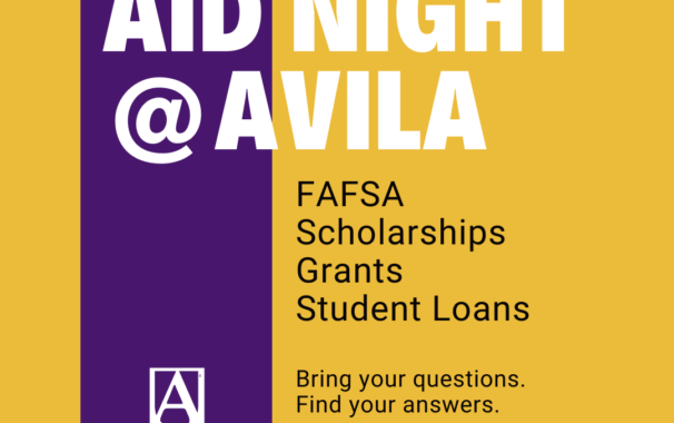 Financial aid night at Avila. FAFSA. Scholarships. Grants. Student loans. Bring your questions. Find your answers.