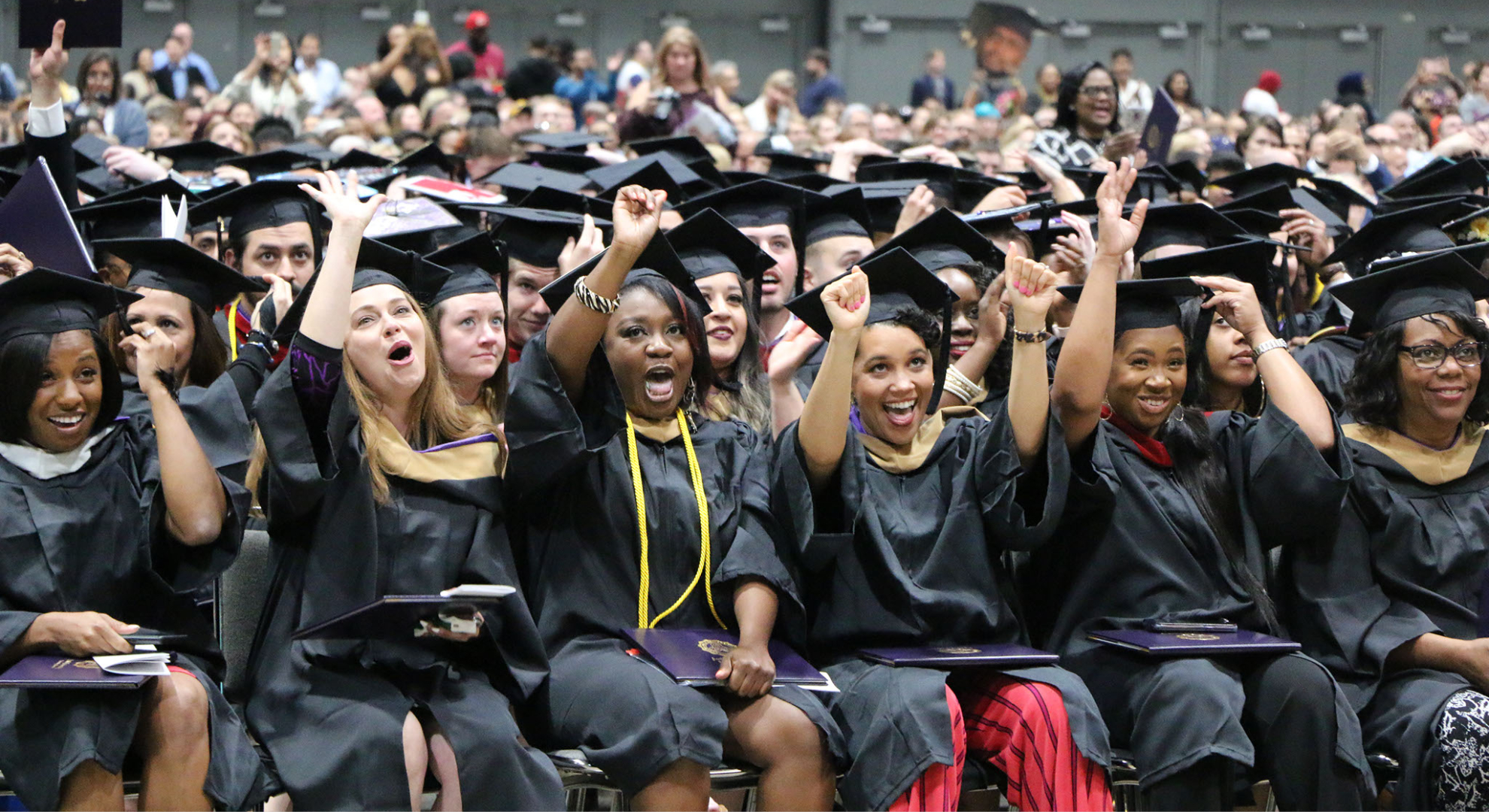 college graduation stage