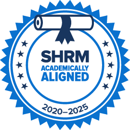 Icon for SHRM Academically Aligned Programs from 2020-25