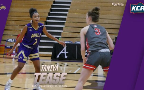 Taniya Tease KCAC Defensive Player of the Week