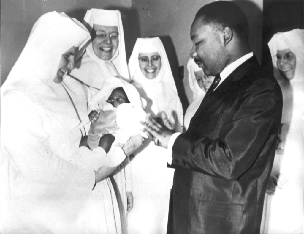 Dr. Martin Luther King, Jr. with SSJ Rochester