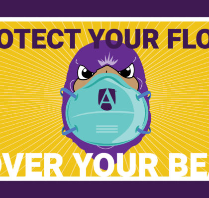 Protect your flock. Cover your beak.