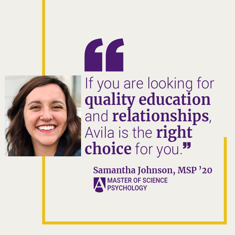 If you are looking for quality education and relationships, Avila is the right choice for you.