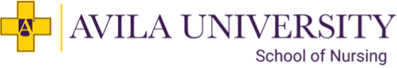 school of nursing logo, avila university nursing