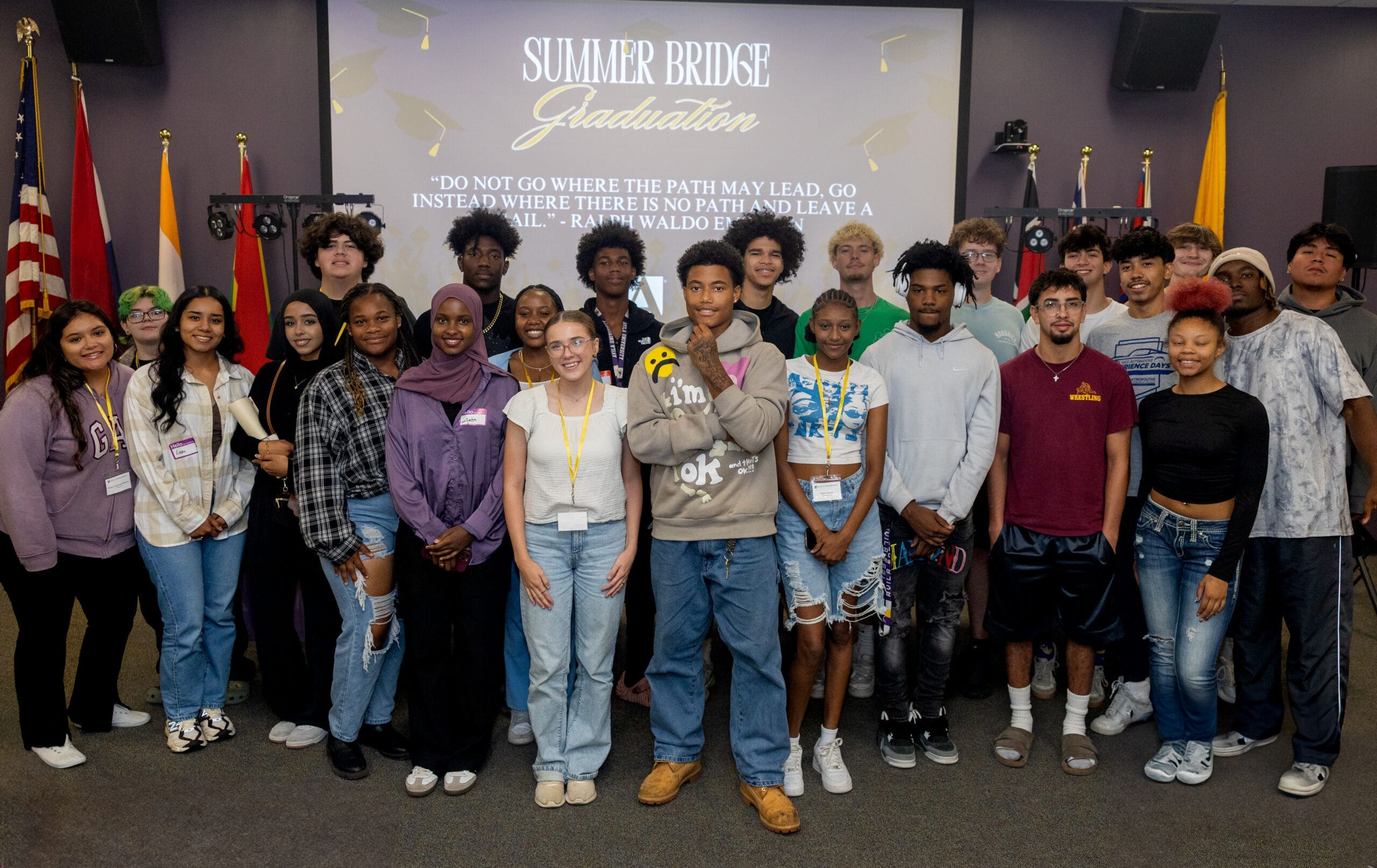 students at summer bridge