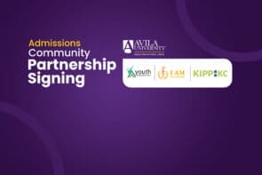 Avila University Admissions Community Partnership Signing with Youth Ambassadors, I AM Foundation, and KIPP KC